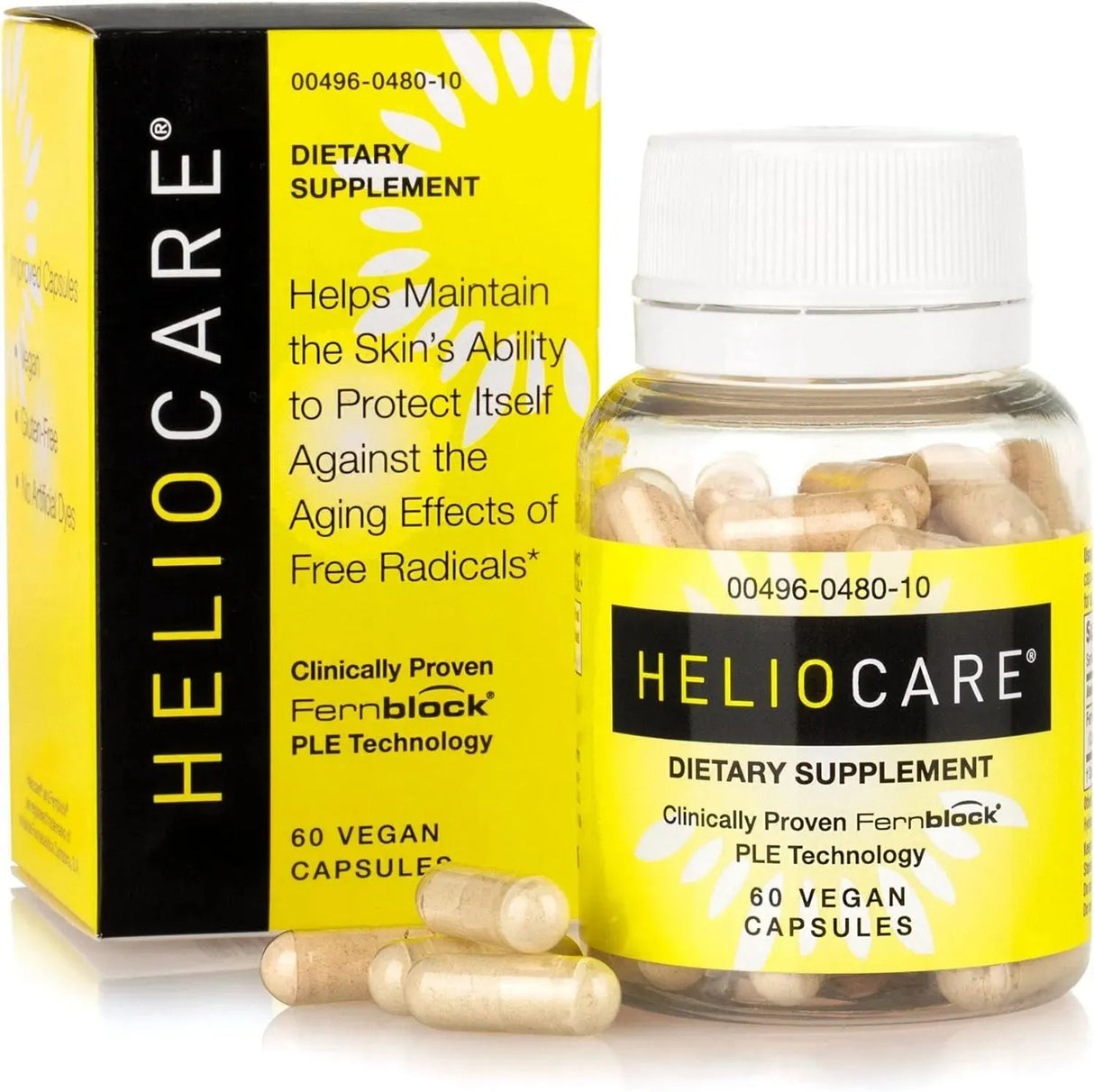 HELIOCARE - Heliocare Skin Care 240Mg. Polypodium Leucotomos Extract 60 Capsulas - The Red Vitamin MX - Suplementos Alimenticios - {{ shop.shopifyCountryName }}