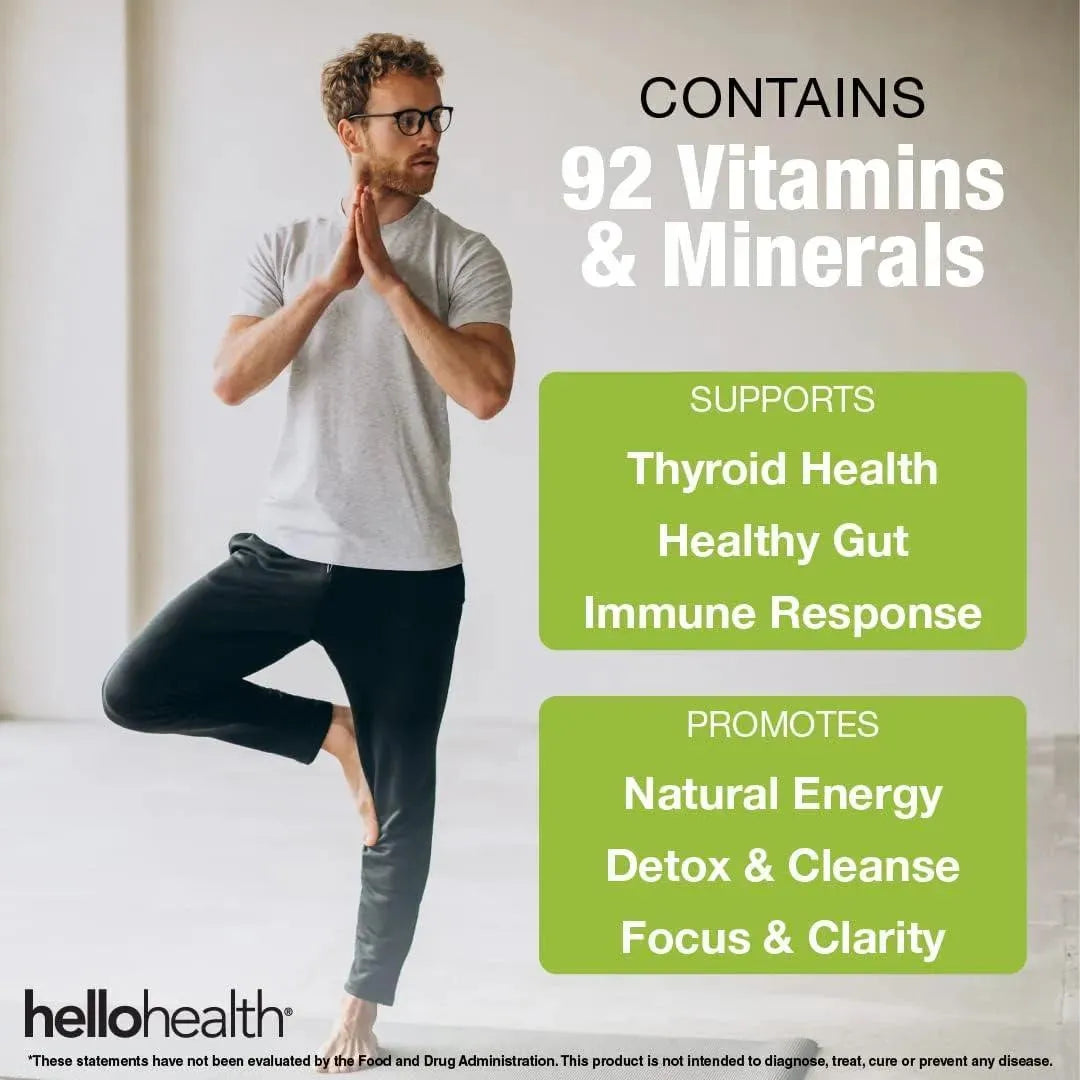 HELLO HEALTH - Hello Health Organic Irish Sea Moss 120 Capsulas - The Red Vitamin MX - Suplementos Alimenticios - {{ shop.shopifyCountryName }}