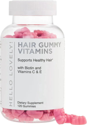 HELLO LOVELY! - Hello Lovely! Hair Vitamins Gummies with Biotin 5000 mcg Vitamin E & C 120 Gomitas - The Red Vitamin MX - Suplementos Alimenticios - {{ shop.shopifyCountryName }}