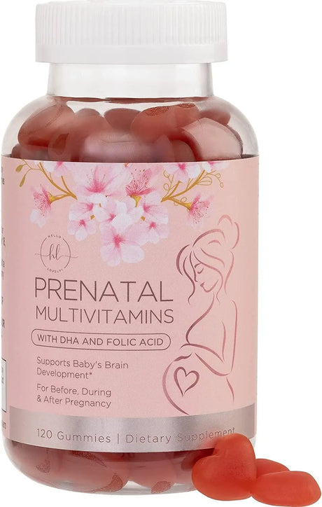 HELLO LOVELY! - Hello Lovely! Prenatal Multivitamin with Folic Acid + DHA 120 Gomitas - The Red Vitamin MX - Suplementos Alimenticios - {{ shop.shopifyCountryName }}