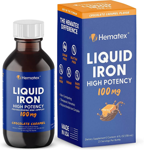 HEMATEX - Hematex Liquid Iron Supplement 100Mg. 118Ml. - The Red Vitamin MX - Suplementos Alimenticios - {{ shop.shopifyCountryName }}