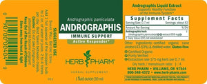 HERB PHARM - Herb Pharm Andrographis Liquid Extract 1 Fl.Oz. - The Red Vitamin MX - Suplementos Alimenticios - {{ shop.shopifyCountryName }}