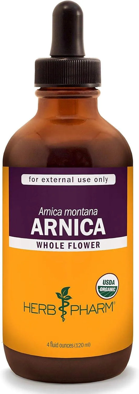 HERB PHARM - Herb Pharm Certified Organic Arnica Liquid Extract 4 Fl.Oz. - The Red Vitamin MX - Suplementos Alimenticios - {{ shop.shopifyCountryName }}