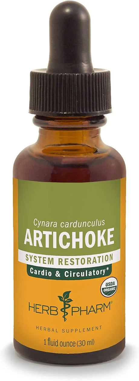 HERB PHARM - Herb Pharm Certified Organic Artichoke Liquid Extract 1 Fl.Oz. - The Red Vitamin MX - Suplementos Alimenticios - {{ shop.shopifyCountryName }}