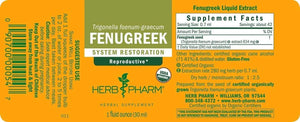 HERB PHARM - Herb Pharm Certified Organic Fenugreek Liquid Extract 30Ml. - The Red Vitamin MX - Suplementos Alimenticios - {{ shop.shopifyCountryName }}