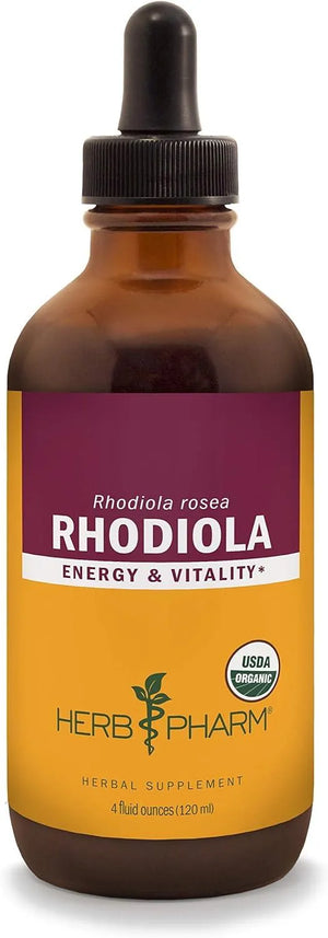 HERB PHARM - Herb Pharm Certified Organic Rhodiola Root Extract 120Ml. - The Red Vitamin MX - Suplementos Alimenticios - {{ shop.shopifyCountryName }}