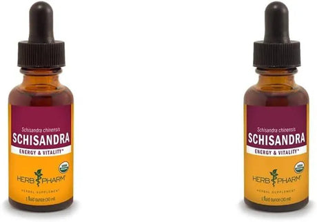 HERB PHARM - Herb Pharm Certified Organic Schisandra Berry Liquid Extract 30Ml. 2 Pack - The Red Vitamin MX - Suplementos Alimenticios - {{ shop.shopifyCountryName }}