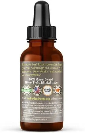 HERBAL GOODNESS - Herbal Goodness Bamboo Extract 1 Fl.Oz. - The Red Vitamin MX - Suplementos Alimenticios - {{ shop.shopifyCountryName }}