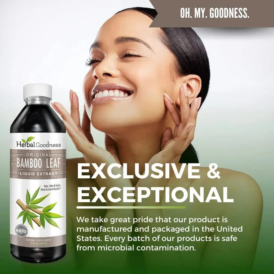 HERBAL GOODNESS - Herbal Goodness Bamboo Extract 354Ml. - The Red Vitamin MX - Suplementos Alimenticios - {{ shop.shopifyCountryName }}