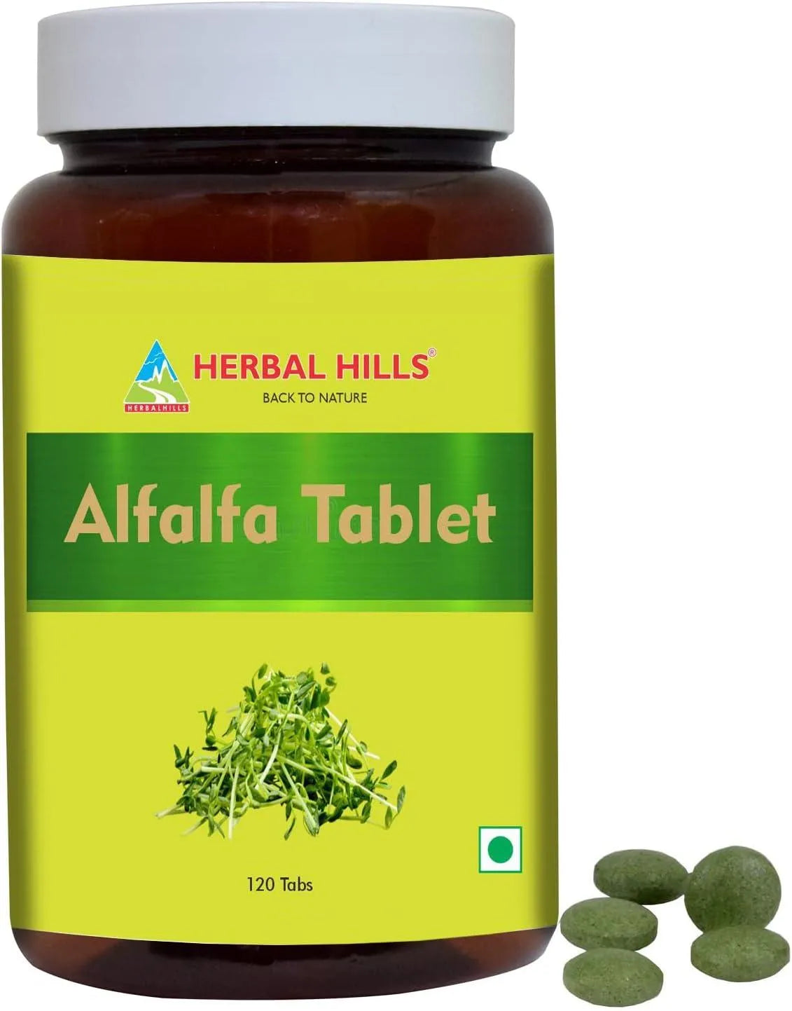 HERBAL HILLS - Herbal Hills Alfalfa 120 Tabletas - The Red Vitamin MX - Suplementos Alimenticios - {{ shop.shopifyCountryName }}