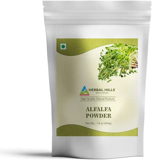 HERBAL HILLS - Herbal Hills Alfalfa Powder 454Gr. - The Red Vitamin MX - Suplementos Alimenticios - {{ shop.shopifyCountryName }}