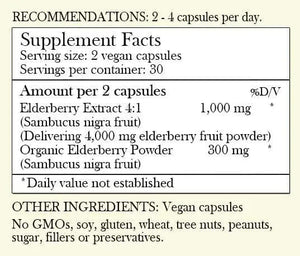 HERBAL ROOTS - Herbal Roots Black Elderberry 60 Capsulas - The Red Vitamin MX - Suplementos Alimenticios - {{ shop.shopifyCountryName }}