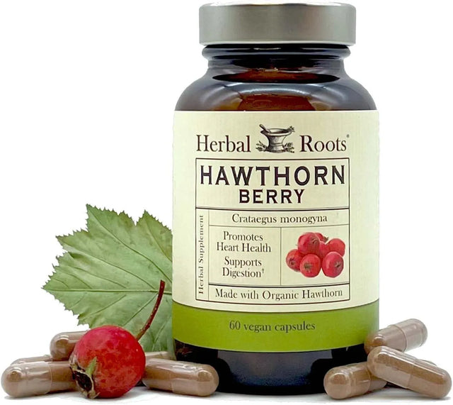 HERBAL ROOTS - Herbal Roots Organic Hawthorn Berry 1200Mg. 60 Capsulas - The Red Vitamin MX - Suplementos Alimenticios - {{ shop.shopifyCountryName }}