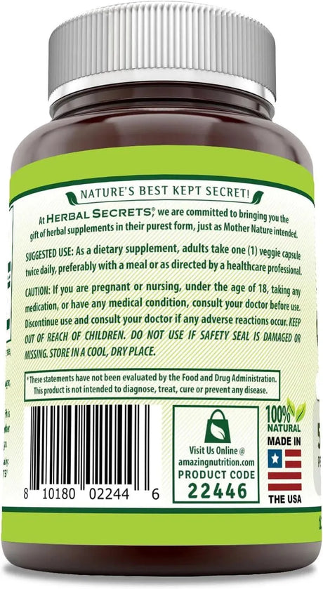 HERBAL ROOTS - Herbal Secrets Ginger Root 550Mg. 120 Capsulas - The Red Vitamin MX - Suplementos Alimenticios - {{ shop.shopifyCountryName }}