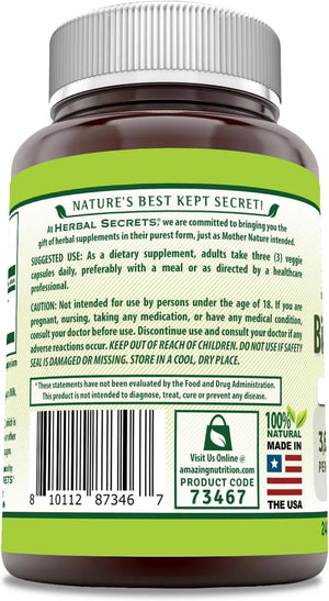 HERBAL SECRETS - Herbal Secrets Bilberry Extract 3600Mg. 240 Capsulas - The Red Vitamin MX - Suplementos Alimenticios - {{ shop.shopifyCountryName }}