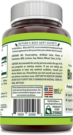 HERBAL SECRETS - Herbal Secrets Bromelain Supplement 500Mg. 120 Tabletas - The Red Vitamin MX - Suplementos Alimenticios - {{ shop.shopifyCountryName }}