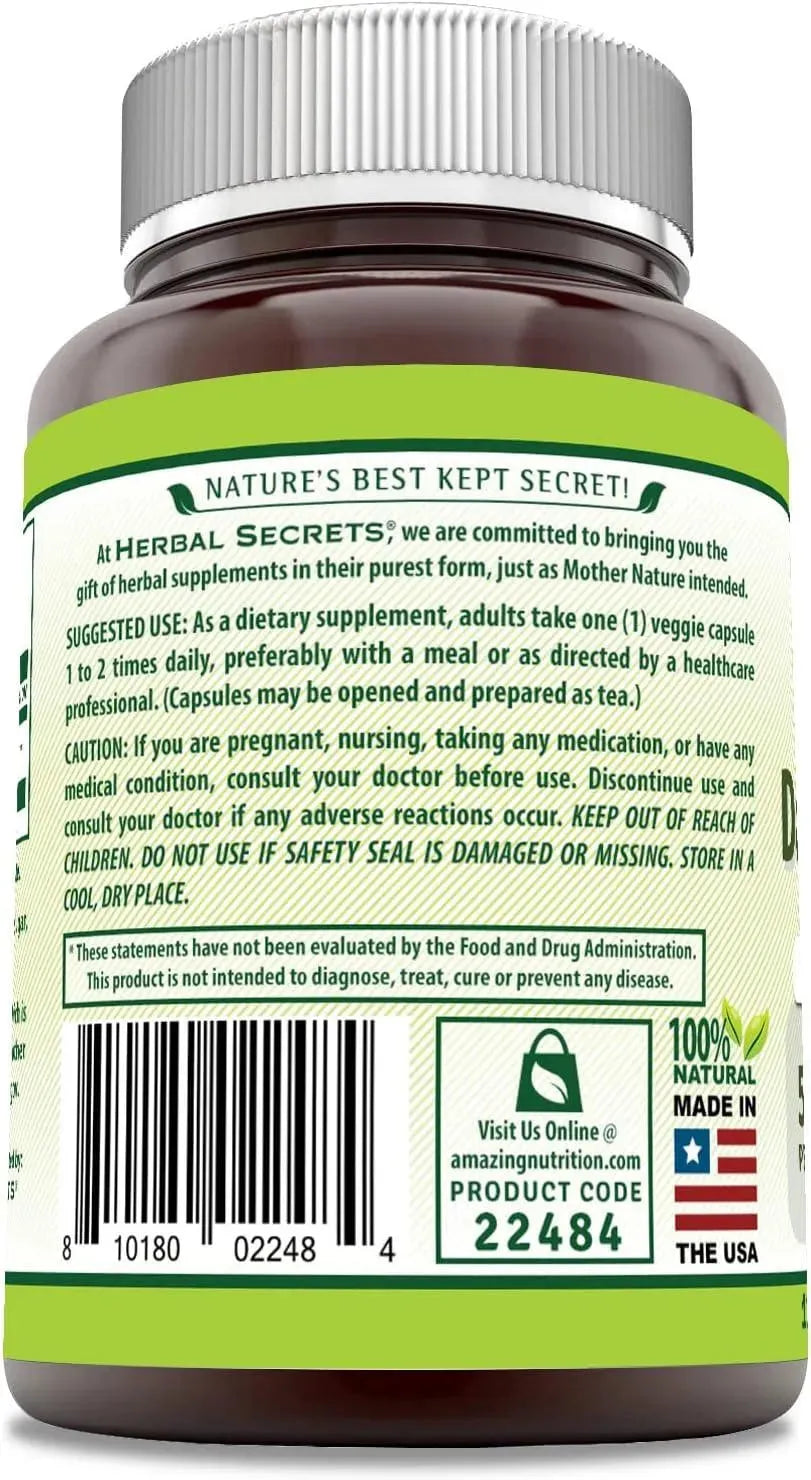 HERBAL SECRETS - Herbal Secrets Dandelion Root 520Mg. 120 Capsulas - The Red Vitamin MX - Suplementos Alimenticios - {{ shop.shopifyCountryName }}