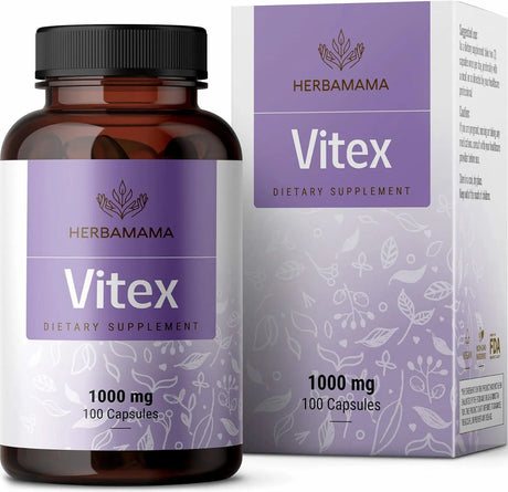 HERBAMAMA - Herbamama Baya Casto 1000Mg. 100 Capsulas - The Red Vitamin MX - Suplementos Alimenticios - {{ shop.shopifyCountryName }}