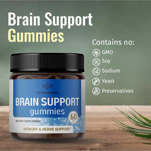 HERBAMAMA - Herbamama Brain Booster Gummies 60 Gomitas - The Red Vitamin MX - Suplementos Alimenticios - {{ shop.shopifyCountryName }}