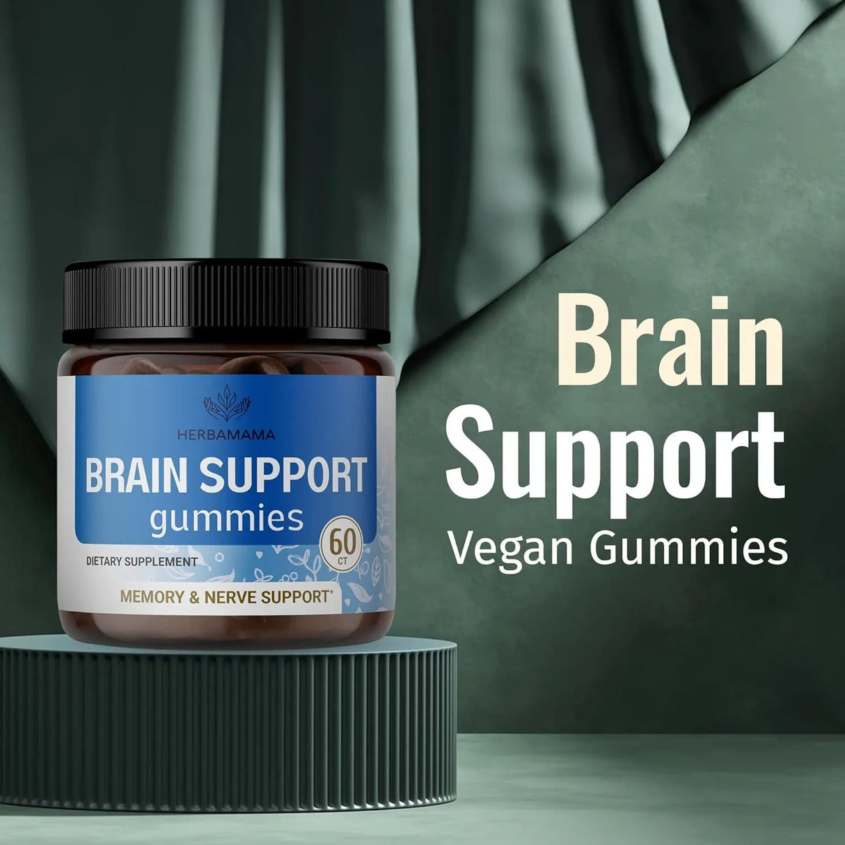 HERBAMAMA - Herbamama Brain Booster Gummies 60 Gomitas - The Red Vitamin MX - Suplementos Alimenticios - {{ shop.shopifyCountryName }}