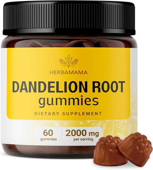 HERBAMAMA - Herbamama Dandelion Root Gummies 60 Gomitas - The Red Vitamin MX - Suplementos Alimenticios - {{ shop.shopifyCountryName }}