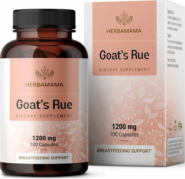 HERBAMAMA - Herbamama Goat's Rue 1200Mg. 100 Capsulas - The Red Vitamin MX - Suplementos Alimenticios - {{ shop.shopifyCountryName }}