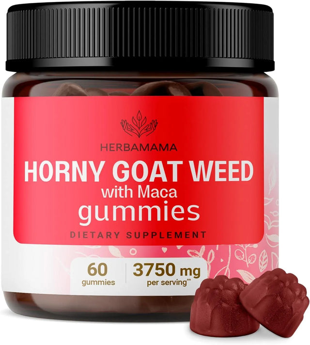 HERBAMAMA - Herbamama Horny Goat Weed Gummies 60 Gomitas - The Red Vitamin MX - Suplementos Alimenticios - {{ shop.shopifyCountryName }}