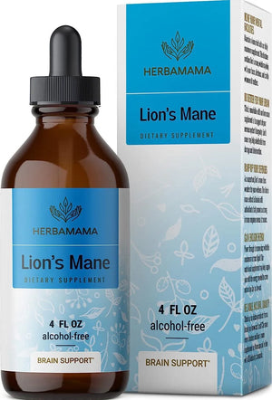 HERBAMAMA - HERBAMAMA Lions Mane Liquid Extract 4 Fl. Oz. - The Red Vitamin MX - Suplementos Alimenticios - {{ shop.shopifyCountryName }}