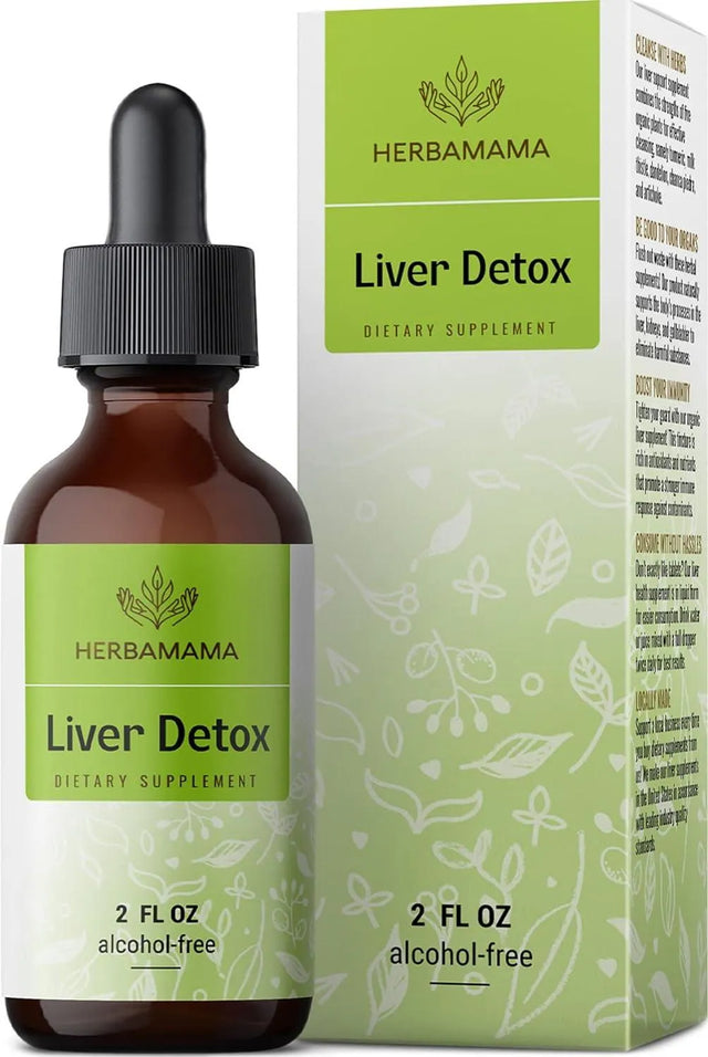 HERBAMAMA - Herbamama Liver Cleanse & Repair Liquid Drops 2 Fl.Oz. - The Red Vitamin MX - Suplementos Alimenticios - {{ shop.shopifyCountryName }}