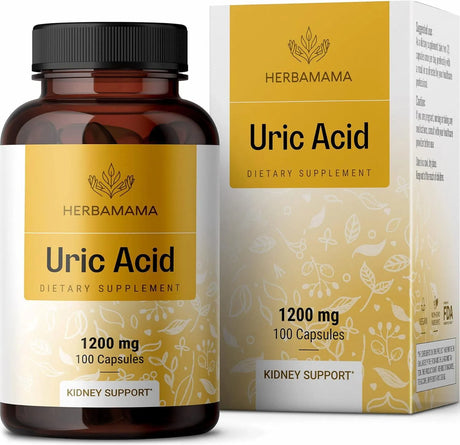 HERBAMAMA - HERBAMAMA Uric Acid Support 100 Capsulas - The Red Vitamin MX - Suplementos Alimenticios - {{ shop.shopifyCountryName }}