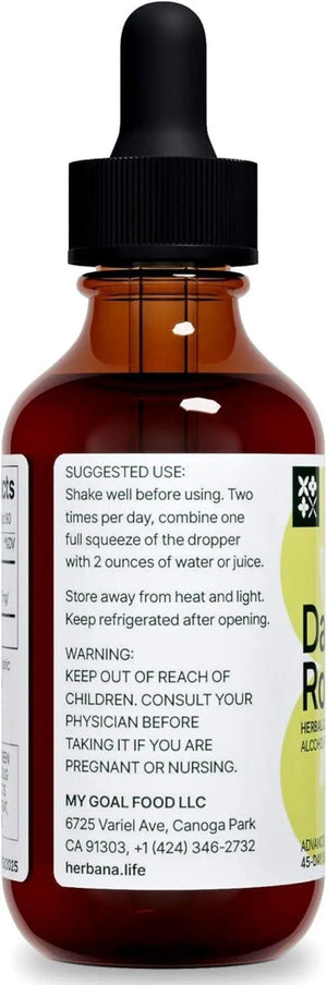 HERBANA - Herbana Dandelion Root Liquid Extract 2 Fl.Oz. - The Red Vitamin MX - Suplementos Alimenticios - {{ shop.shopifyCountryName }}