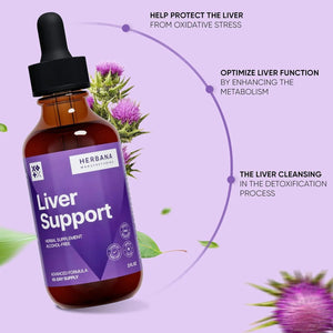 HERBANA - Herbana Liver Support Liquid Drops 2 Fl.Oz. - The Red Vitamin MX - Suplementos Alimenticios - {{ shop.shopifyCountryName }}