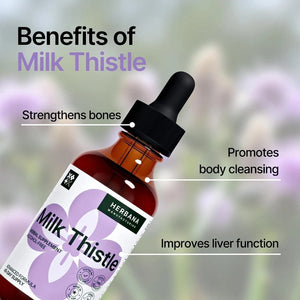 HERBANA - Herbana Milk Thistle 2 Fl. Oz. Liquid Extract - The Red Vitamin MX - Suplementos Alimenticios - {{ shop.shopifyCountryName }}