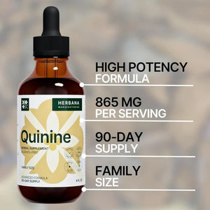 HERBANA - Herbana Quinine Liquid Extract 2 Fl.Oz. - The Red Vitamin MX - Suplementos Alimenticios - {{ shop.shopifyCountryName }}