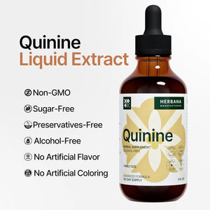 HERBANA - Herbana Quinine Liquid Extract 4 Fl.Oz. - The Red Vitamin MX - Suplementos Alimenticios - {{ shop.shopifyCountryName }}