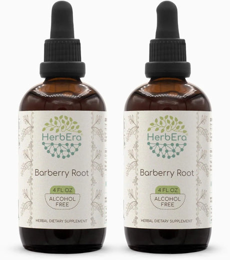 HERBERA - HerbEra Barberry Root B120 Alcohol-Free Herbal Extract Tincture 2 Fl.Oz. 2 Pack - The Red Vitamin MX - Suplementos Alimenticios - {{ shop.shopifyCountryName }}