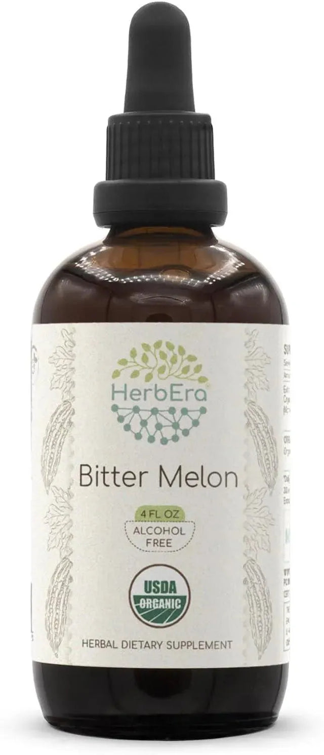 HERBERA - HerbEra Bitter Melon B120 USDA Organic Tincture 4 Fl.Oz. - The Red Vitamin MX - Suplementos Alimenticios - {{ shop.shopifyCountryName }}