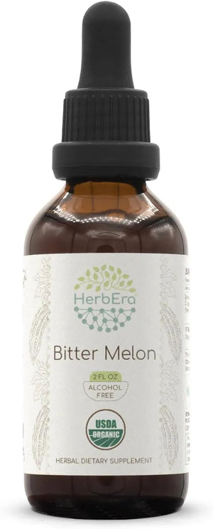 HERBERA - HerbEra Bitter Melon B60 USDA Organic Tincture 2 Fl.Oz. - The Red Vitamin MX - Suplementos Alimenticios - {{ shop.shopifyCountryName }}