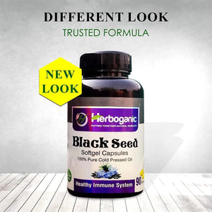 HERBOGANIC - HERBOGANIC Cold Pressed Black/Seed Oil Softgels 90 Capsulas Blandas - The Red Vitamin MX - Suplementos Alimenticios - {{ shop.shopifyCountryName }}