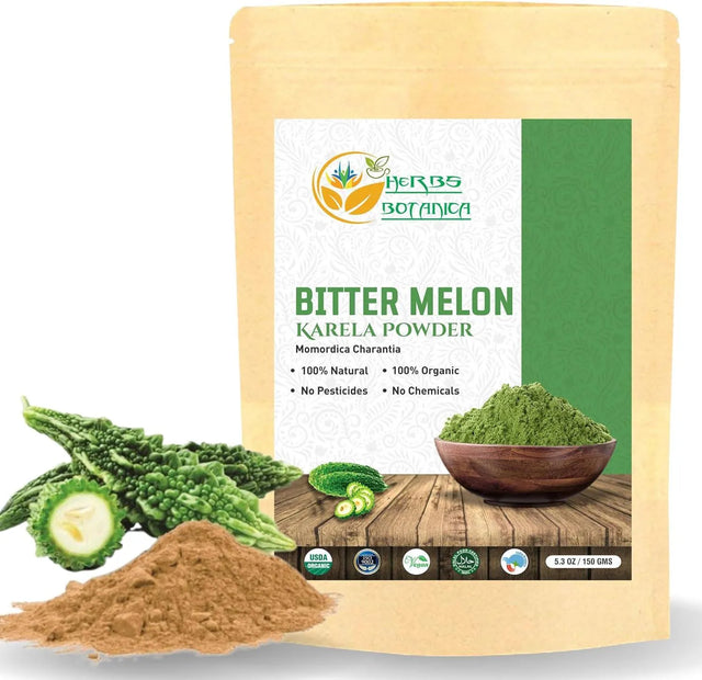 HERBS BOTANICA - Herbs Botanica Bitter Melon Powder 150Gr. - The Red Vitamin MX - Suplementos Alimenticios - {{ shop.shopifyCountryName }}