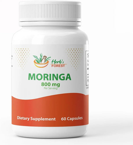 HERB´S FOREST - Herb's Forest Moringa 800Mg. 60 Capsulas - The Red Vitamin MX - Suplementos Alimenticios - {{ shop.shopifyCountryName }}