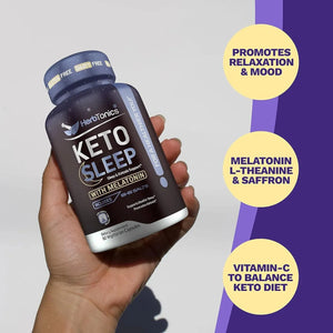 HERBTONICS - Keto Sleep Exogenous Ketones and Sleep Aids for Adults 60 Capsulas - The Red Vitamin MX - Suplementos Alimenticios - {{ shop.shopifyCountryName }}