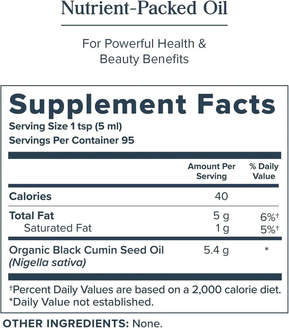 HERITAGE STORE - Heritage Store Black Seed Oil 473Ml. - The Red Vitamin MX - Suplementos Alimenticios - {{ shop.shopifyCountryName }}