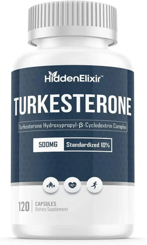 HIDDEN ELIXIR - Hidden Elixir Turkesterone 500Mg. 120 Capsulas - The Red Vitamin MX - Suplementos Alimenticios - {{ shop.shopifyCountryName }}