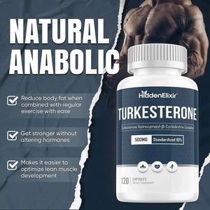 HIDDEN ELIXIR - Hidden Elixir Turkesterone 500Mg. 120 Capsulas - The Red Vitamin MX - Suplementos Alimenticios - {{ shop.shopifyCountryName }}