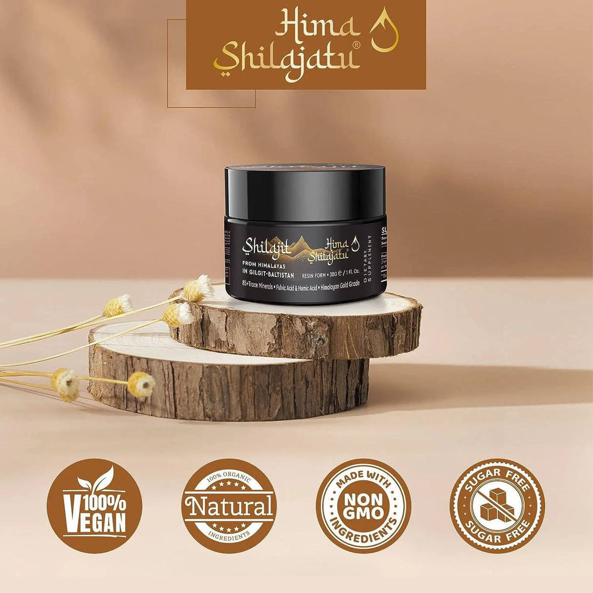 HIMA SHILAJATU - Hima Shilajatu Shilajit Pure Himalayan Shilajit Resin Gold Grade 30Gr. - The Red Vitamin MX - Suplementos Alimenticios - {{ shop.shopifyCountryName }}