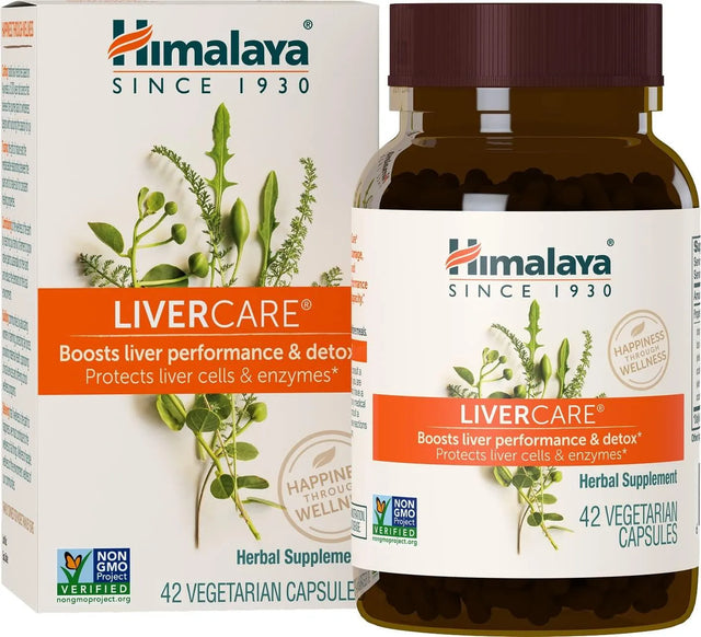 HIMALAYA - Himalaya LiverCare 375Mg. 42 Capsulas - The Red Vitamin MX - Suplementos Alimenticios - {{ shop.shopifyCountryName }}