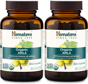 HIMALAYA - Himalaya Organic Amla Natural Antioxidant 60 Tabletas 2 Pack - The Red Vitamin MX - Suplementos Alimenticios - {{ shop.shopifyCountryName }}