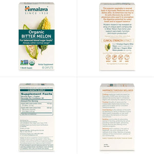 HIMALAYA - Himalaya Organic Bitter Melon/Karela 660Mg. 60 Tabletas 2 Pack - The Red Vitamin MX - Suplementos Alimenticios - {{ shop.shopifyCountryName }}