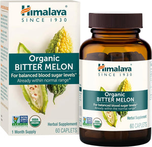 HIMALAYA - Himalaya Organic Bitter Melon/Karela 660Mg. 60 Tabletas - The Red Vitamin MX - Suplementos Alimenticios - {{ shop.shopifyCountryName }}